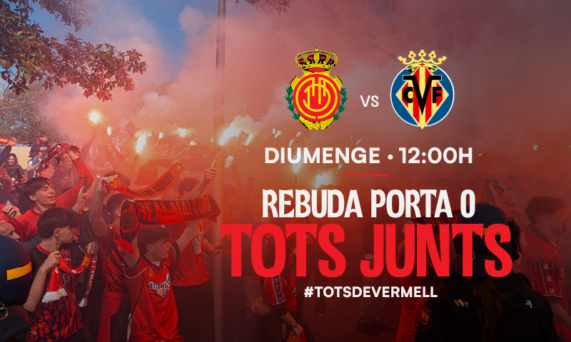 ¡Tiñamos de rojo el Estadi Mallorca Son Moix! | RCD Mallorca | Web Oficial