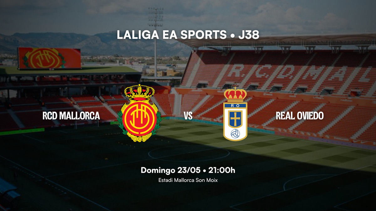 Entradas ya a la venta para el RCD Mallorca – Real Oviedo en el Estadi ...
