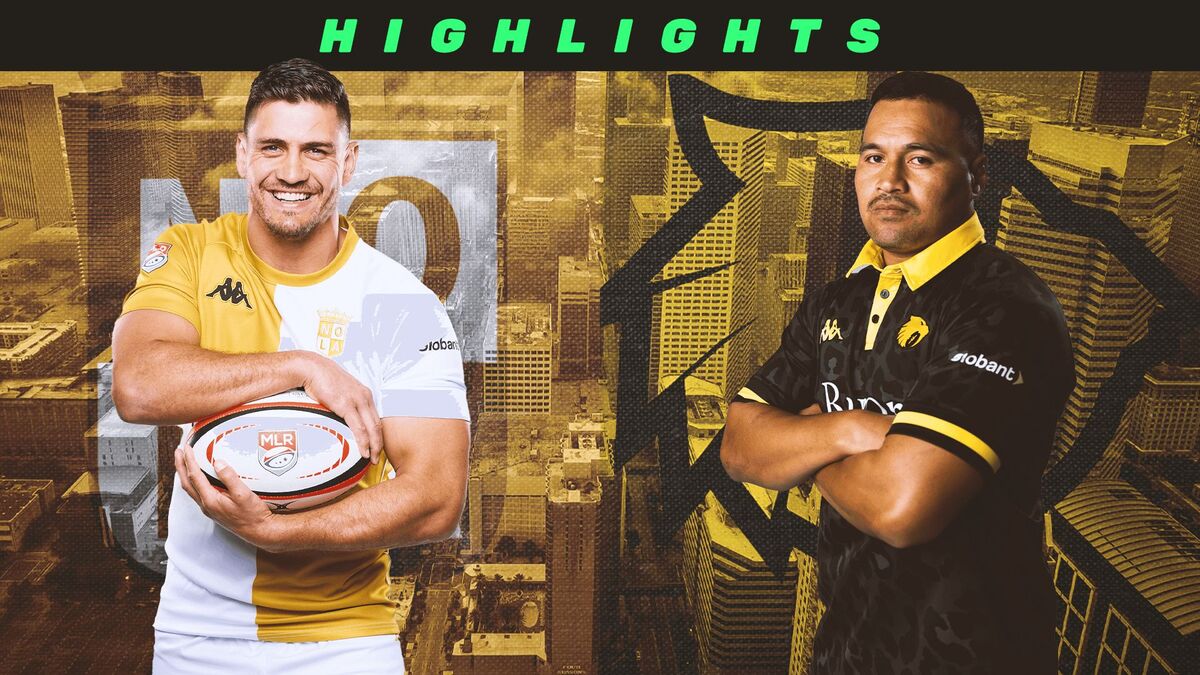Rory Houston Rugby HIGHLIGHTS | NOLA vs Houston | Major League Rugby