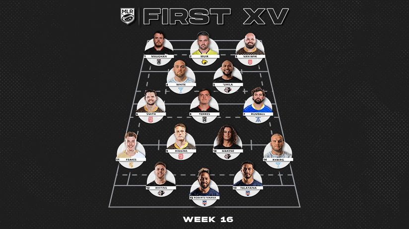 First XV | WK16 | Major League Rugby