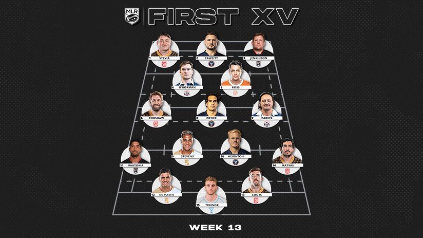 First XV | WK 13 | Major League Rugby