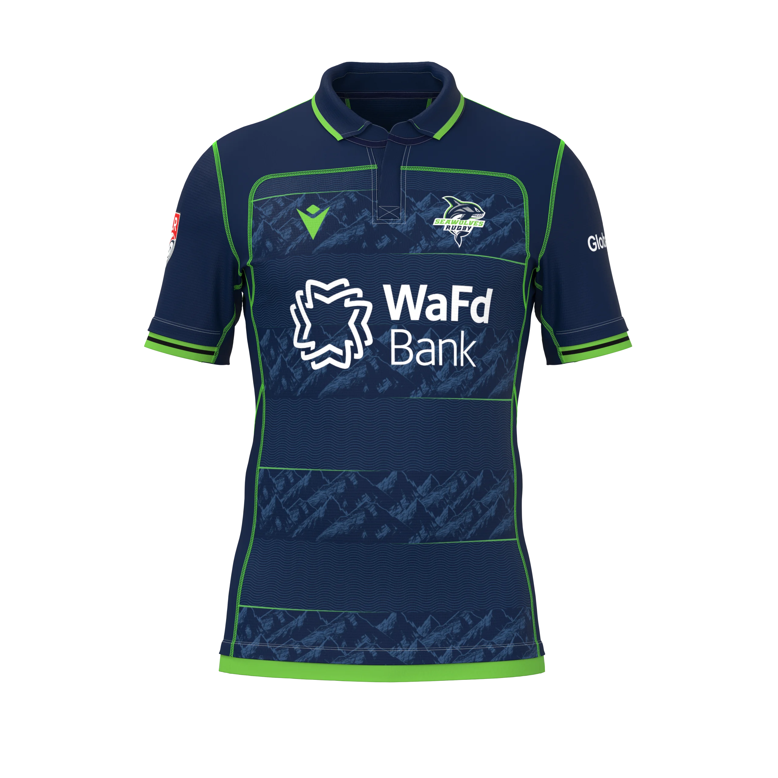Seattle Seawolves Official 2025 Macron Jersey – Home