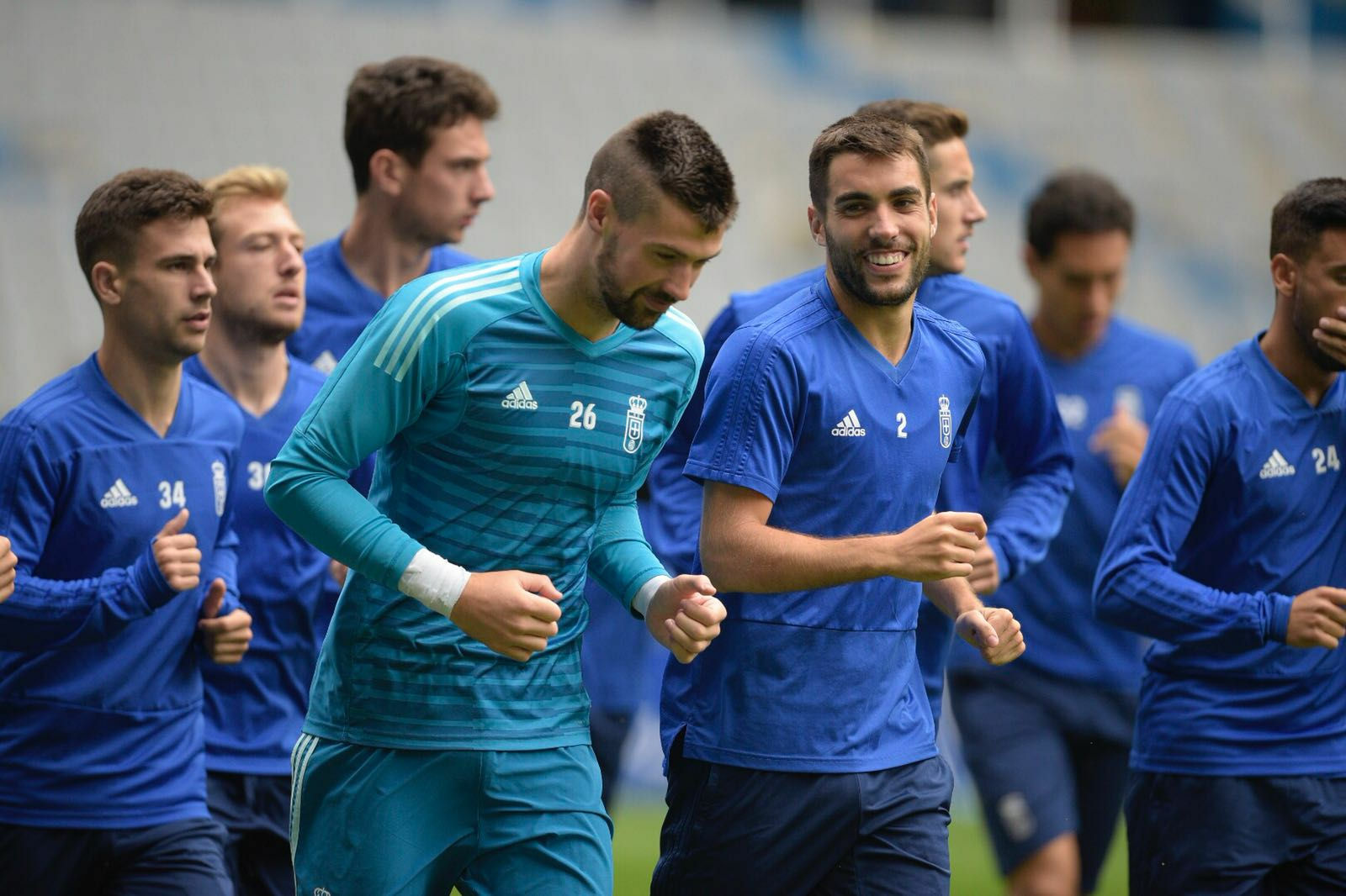 Entrenamiento en el Tartiere | Real Oviedo | Web Oficial