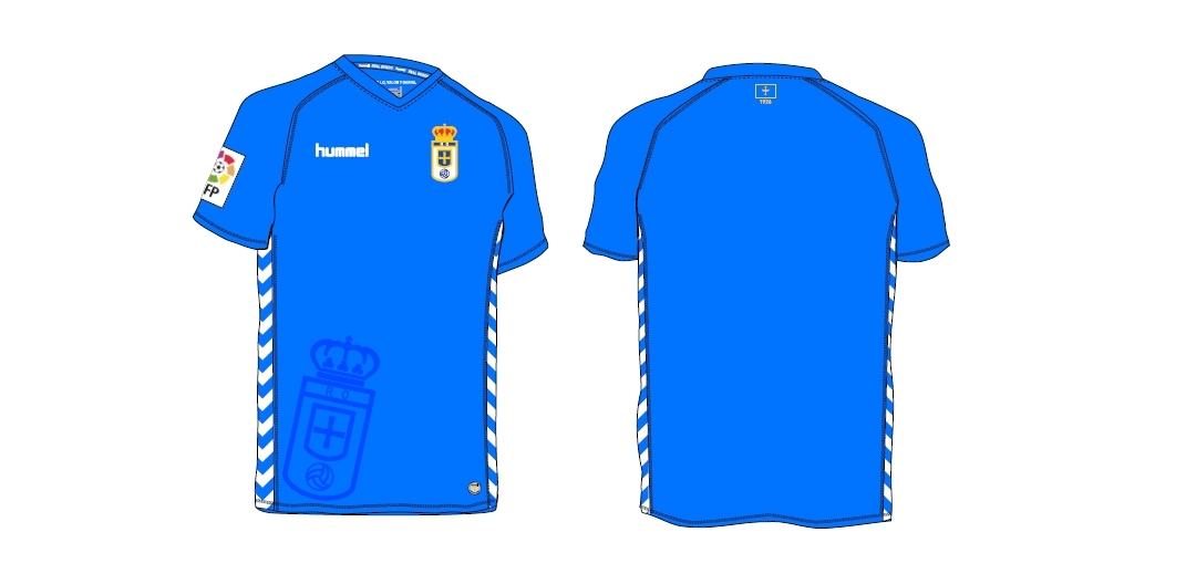 Nuevo diseño para la equipación oficial de la temporada Real Oviedo