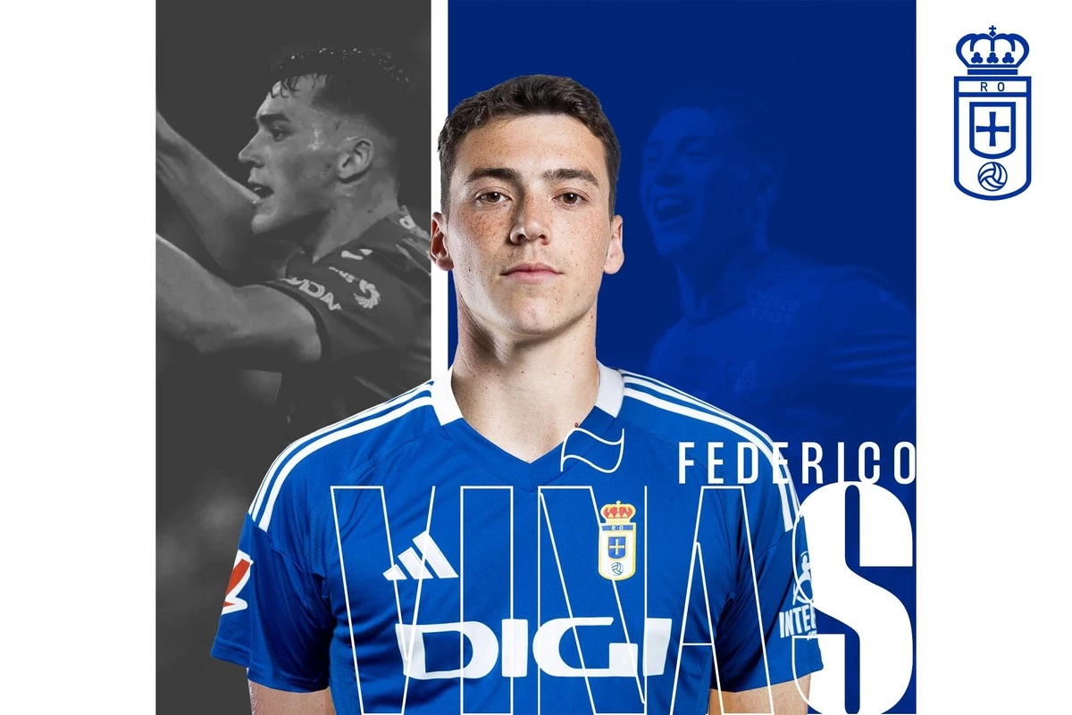 Federico Viñas, nuevo jugador del Oviedo.