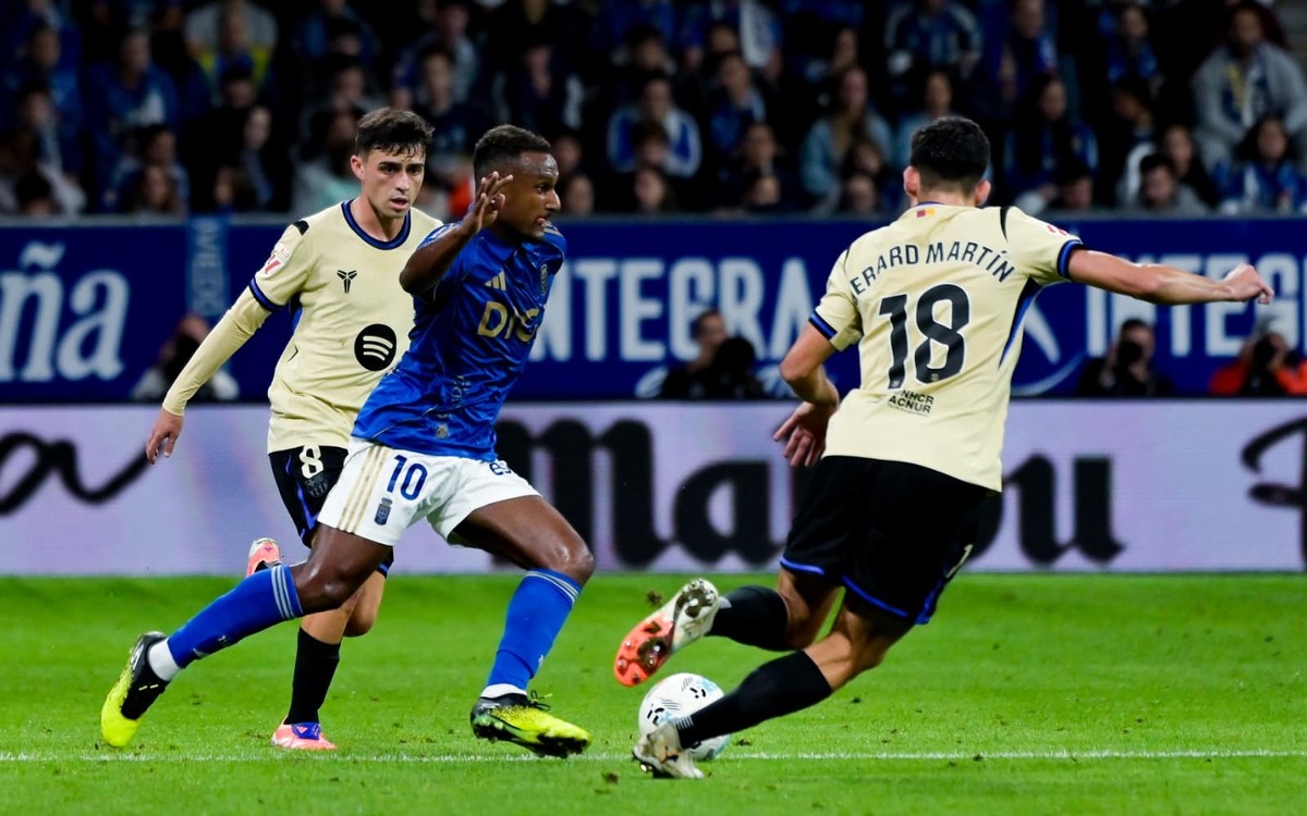 Un buen Oviedo cae en el Tartiere ante el Barça | Real Oviedo | Web Oficial