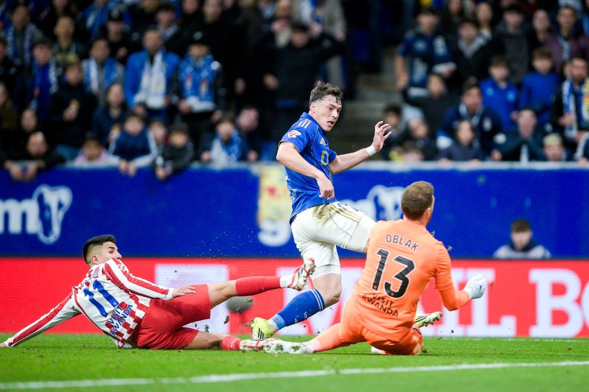 Un gran Real Oviedo cae por la mínima ante el Atlético de Madrid | Real ...