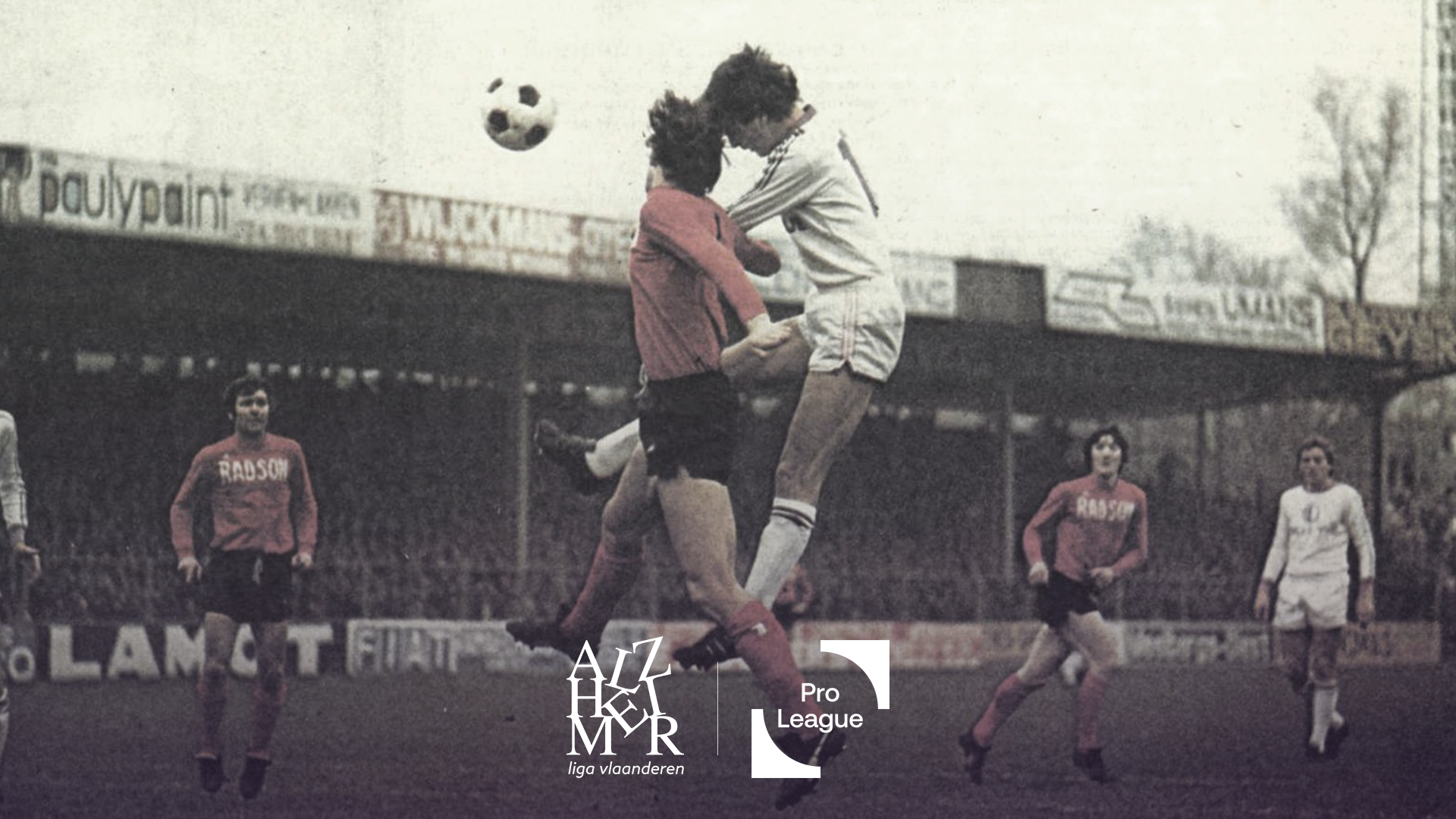 Football Memories : Alzheimer Liga Vlaanderen et la Pro League s'associent