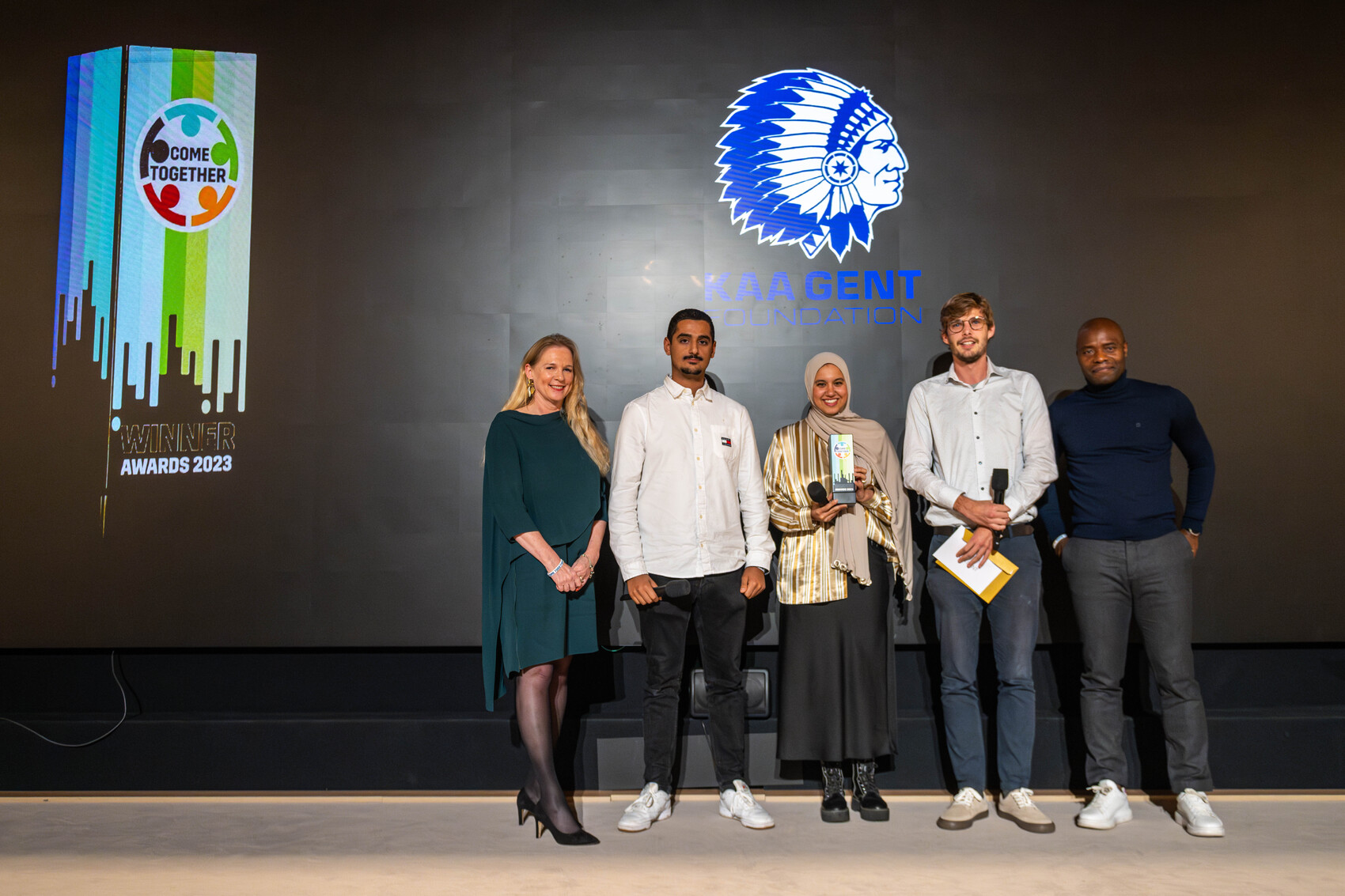 KAA Gent in de prijzen op eerste Come Together awards