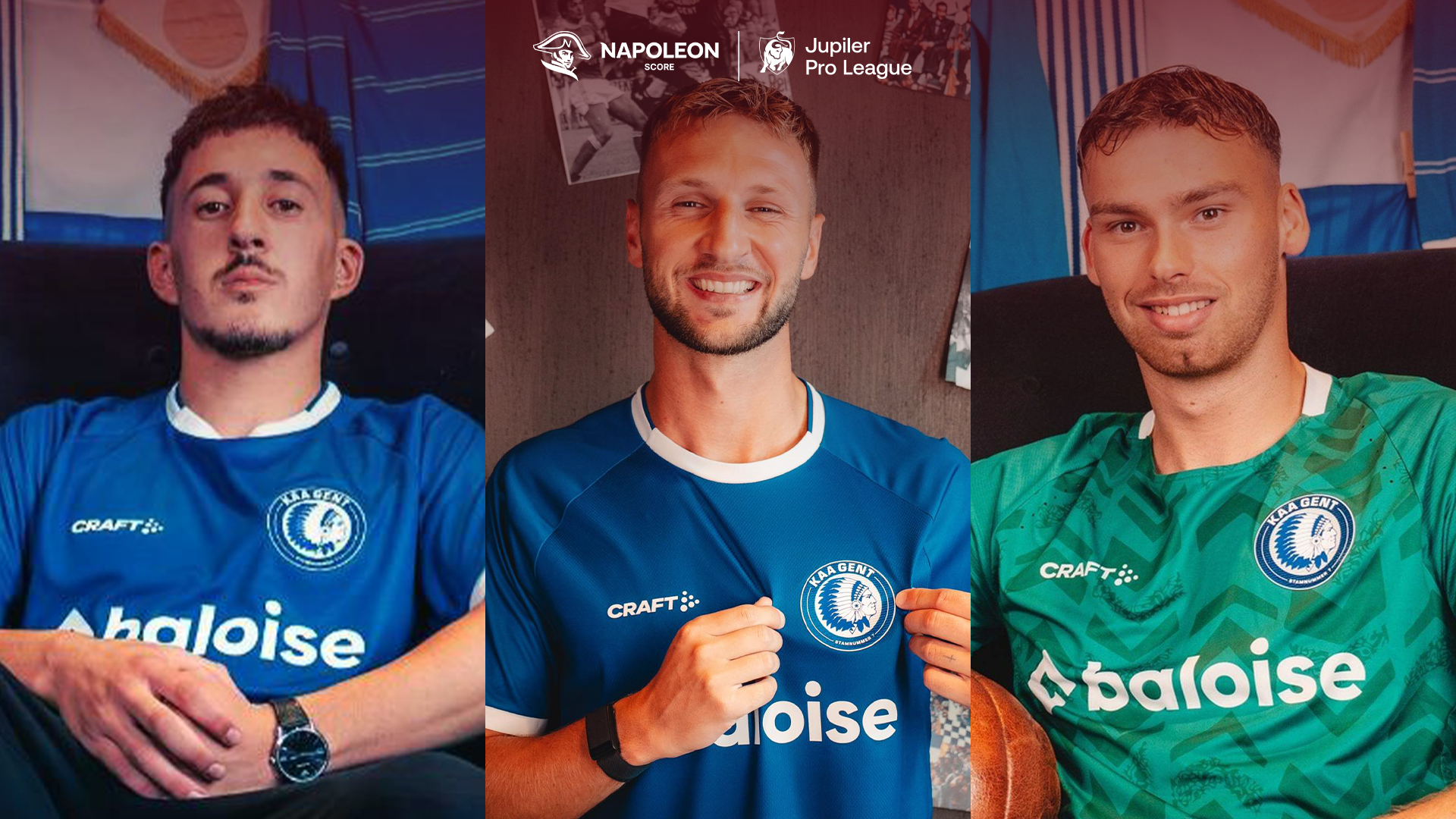 Stathursday - Le KAA Gent compte sur des joueurs qui connaissent les compétitions belges