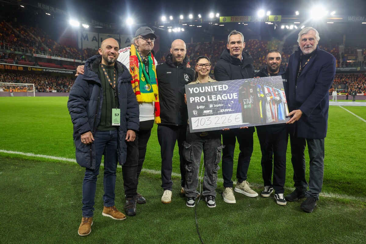 La Pro League, les clubs et les fans récoltent 103.226 euros pour Younited Belgium avec les enchères