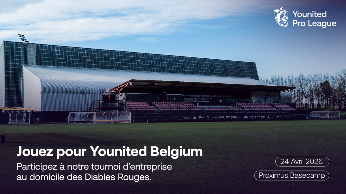 La Pro League organise son premier tournoi pour entreprises au profit de Younited