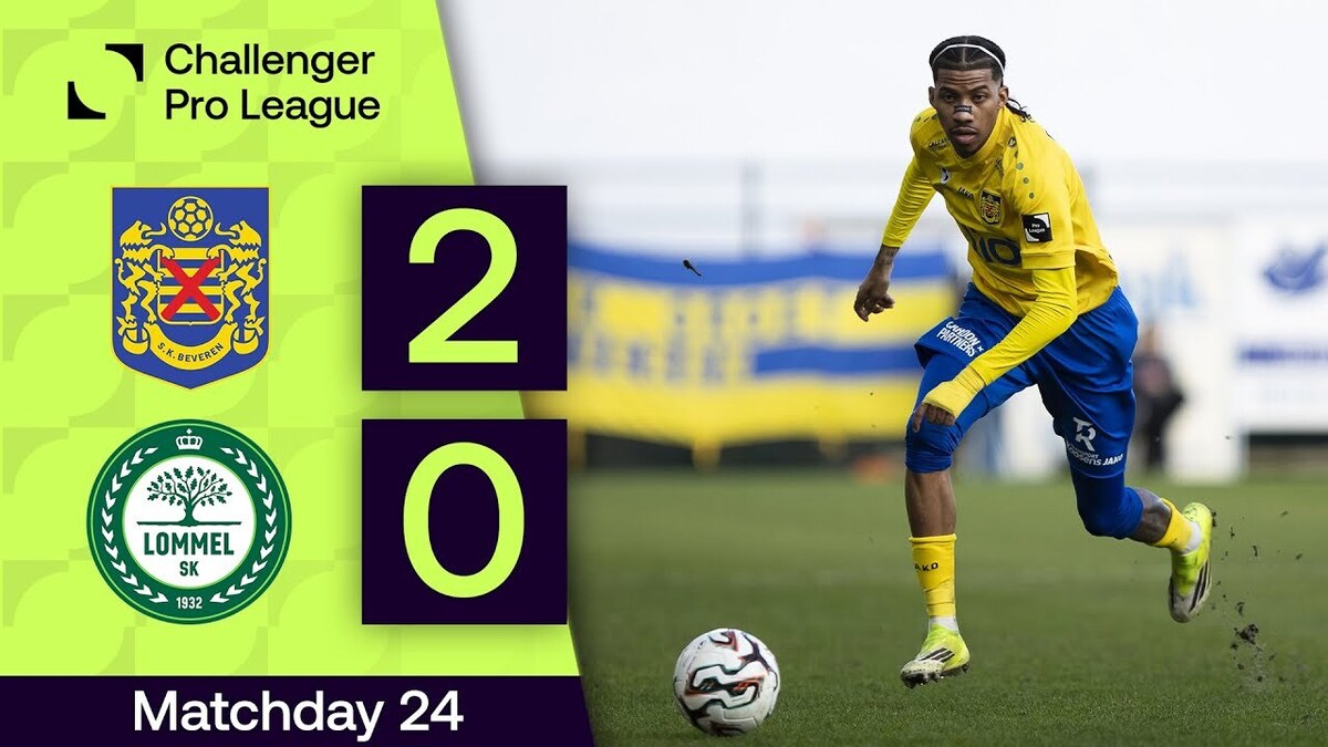 SK Beveren vs Lommel SK: Challenger Pro League Summary - News Directory 3