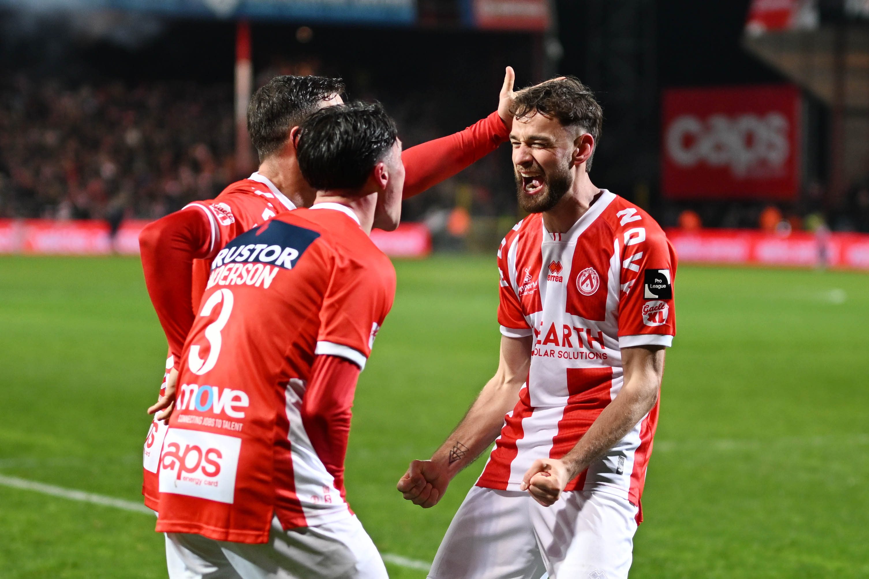 Le KV Kortrijk de retour en Jupiler Pro League après une saison