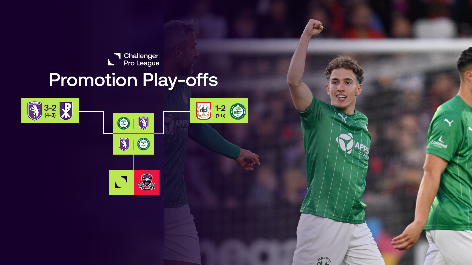 Chung kết Promotion Play-offs hấp dẫn: Lommel vs Beerschot
