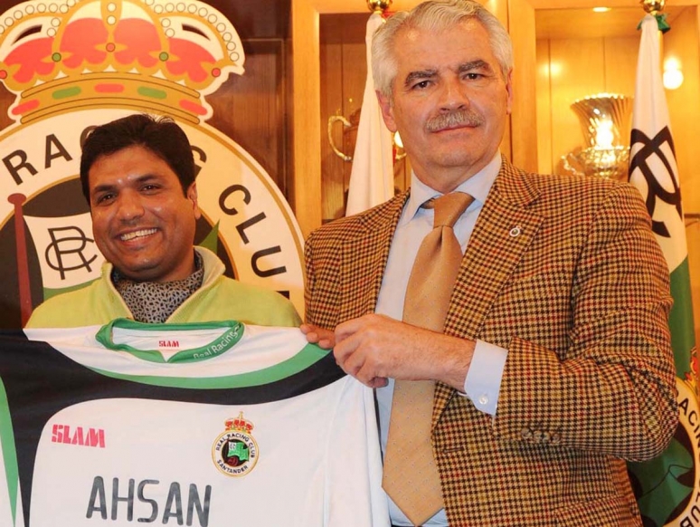 Ahsan Ali Syed “El Racing es un club con gran potencial” Real Racing