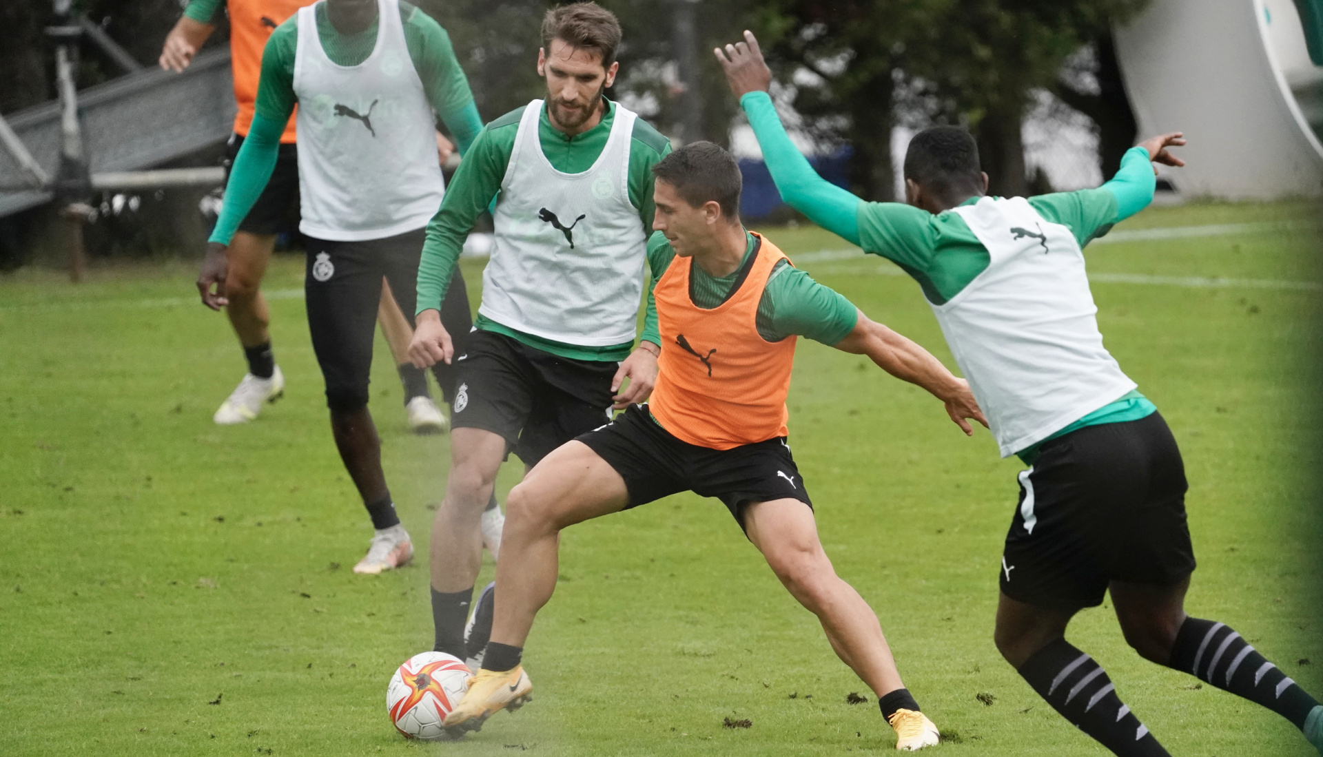 El Racing completa en las Instalaciones el primer entrenamiento de la ...