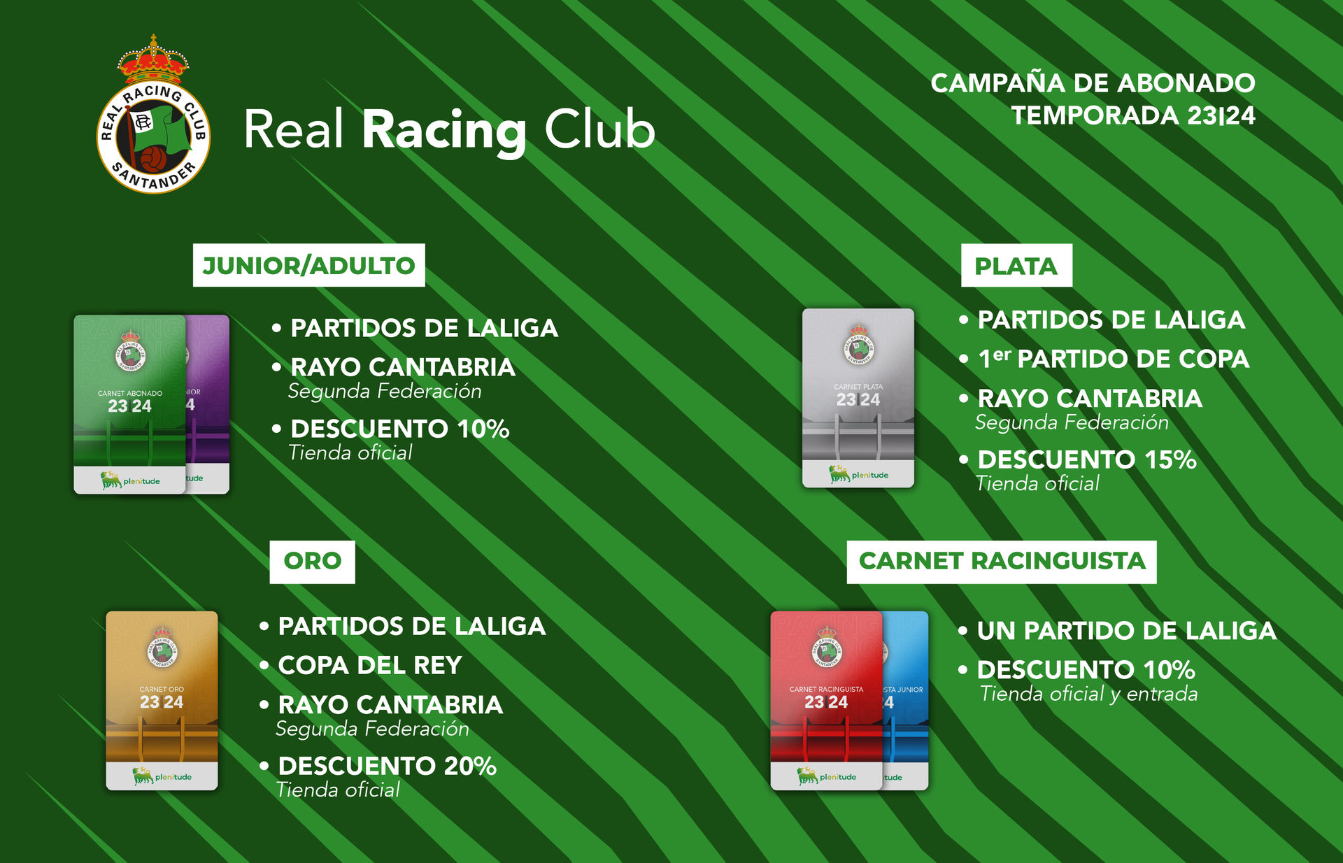 Tienda Oficial Racing Club Villalbes