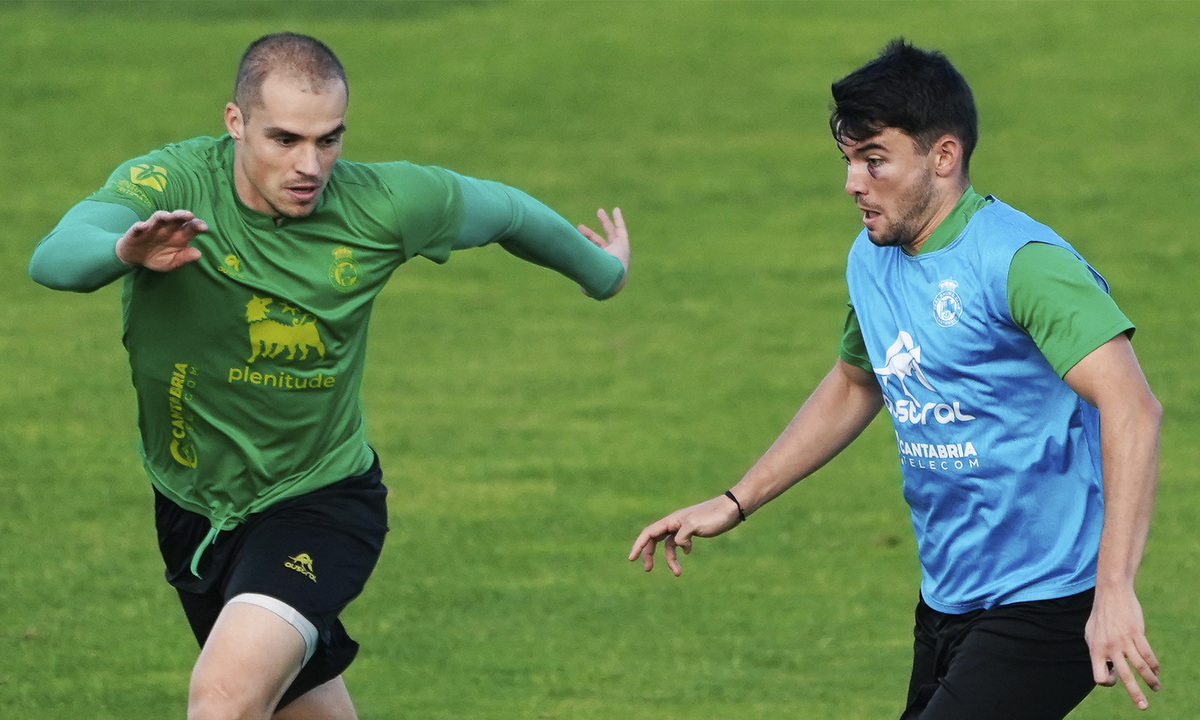 Entrenamiento en La Albericia con la vista puesta en el Real Valladolid ...