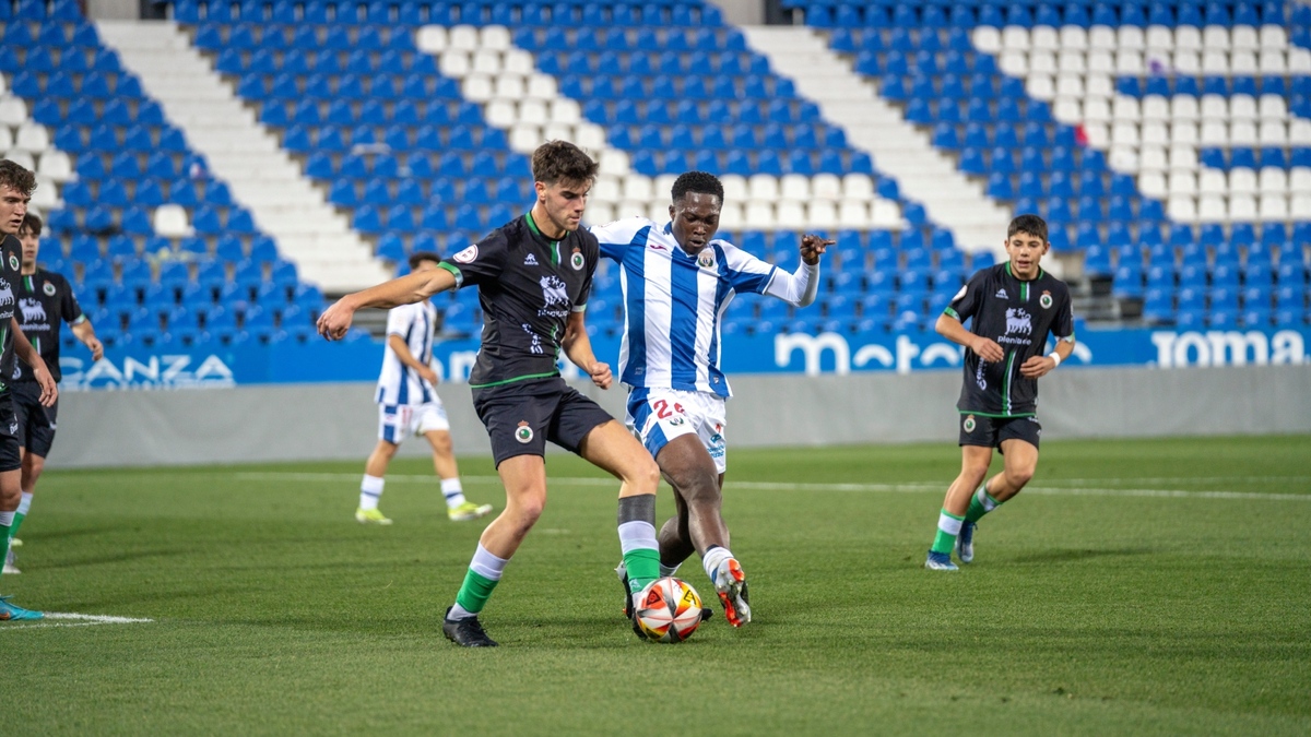 El Juvenil A racinguista se despide de la Copa del Rey en Butarque (4-0 ...