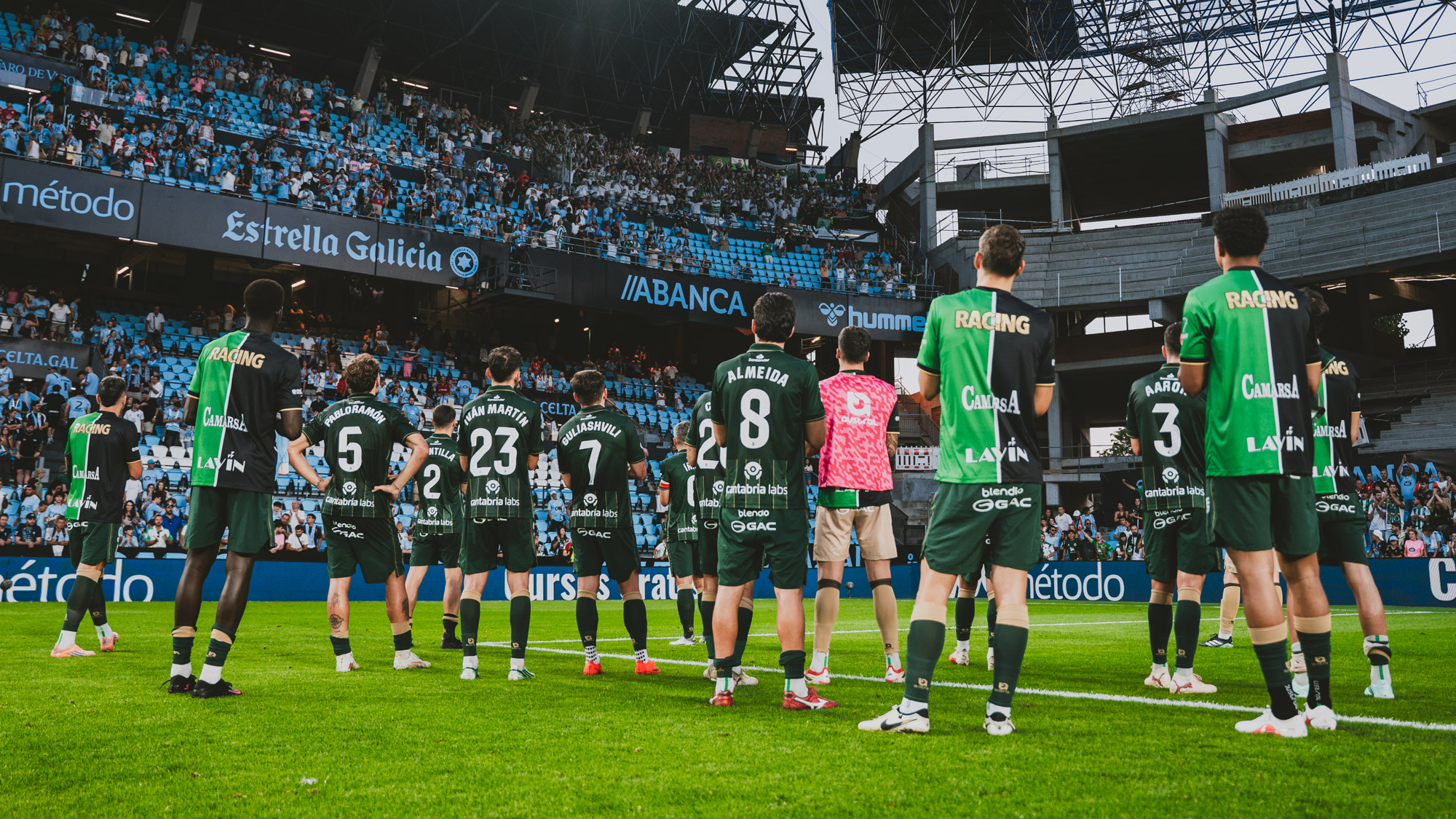 El Racing cae con dureza ante el Celta en el Abanca- Balaídos (5-0)