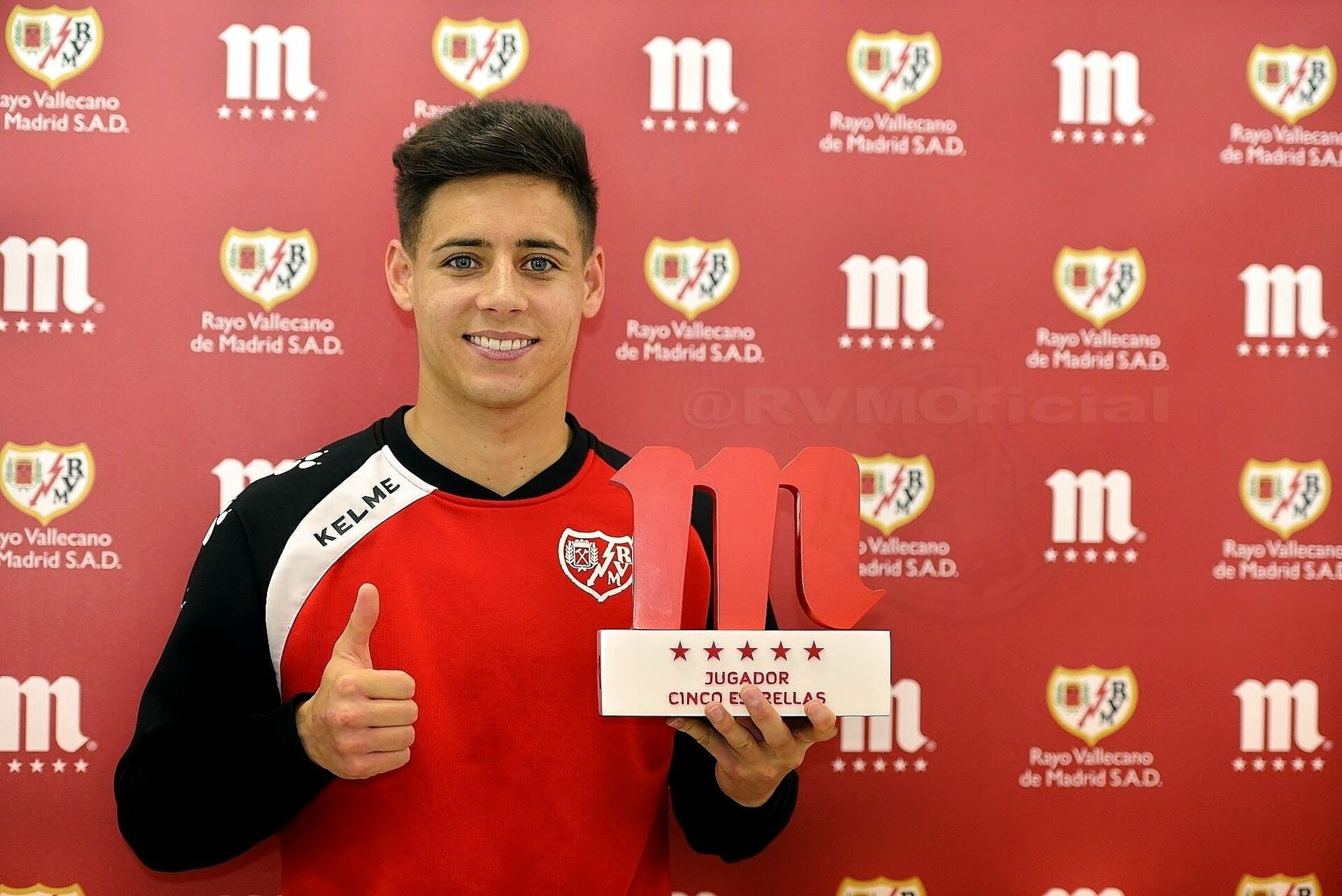Álex Moreno, Jugador Cinco Estrellas de febrero | vídeo | Rayo ...