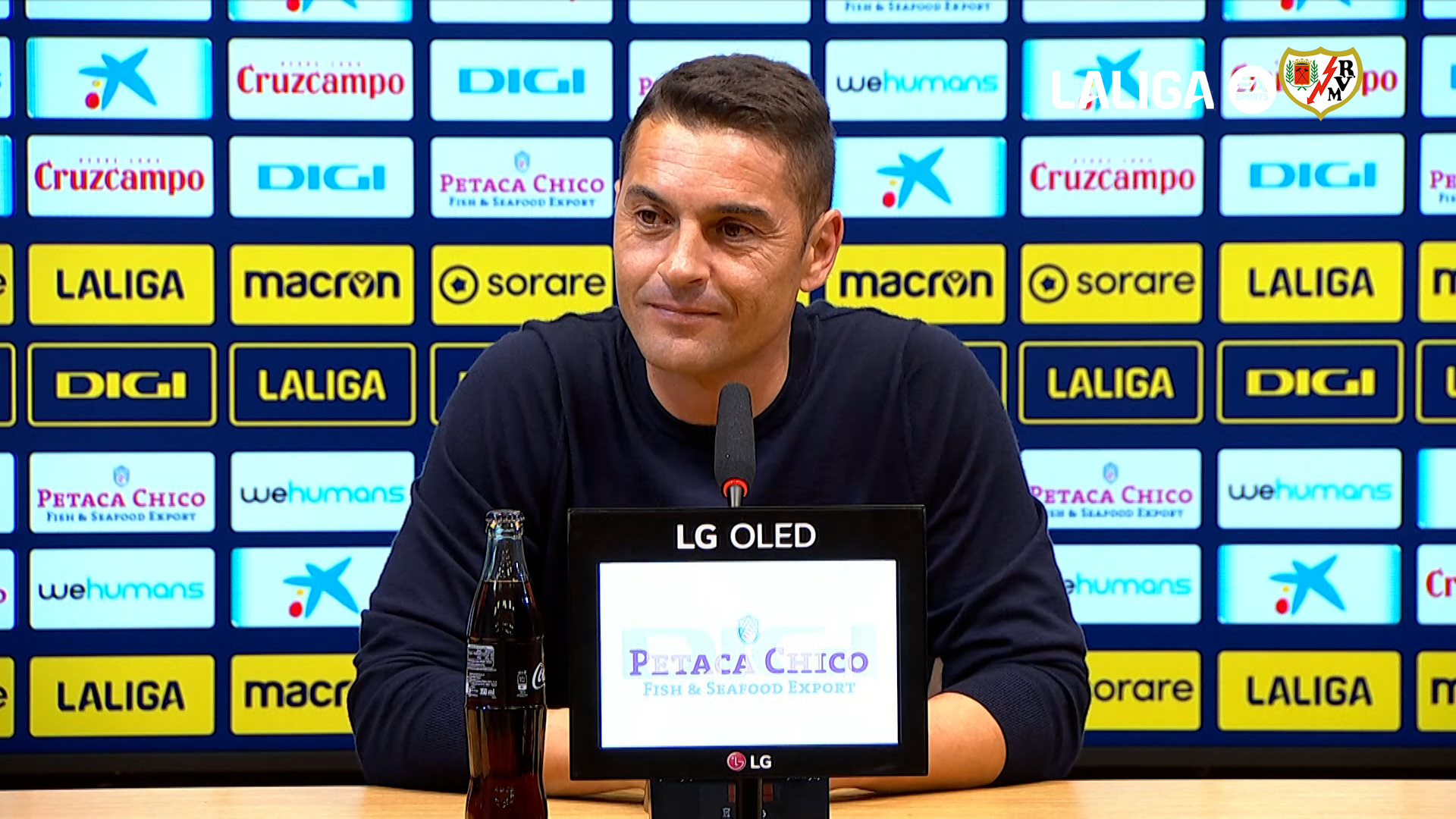 Rueda De Prensa De Francisco Tras El C Diz Cf Rayo Vallecano Rayo Vallecano Web Oficial