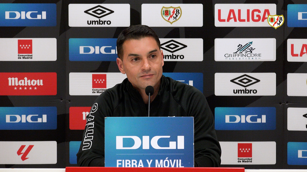 Rueda de prensa de Francisco en la previa del Girona - Rayo Vallecano ...