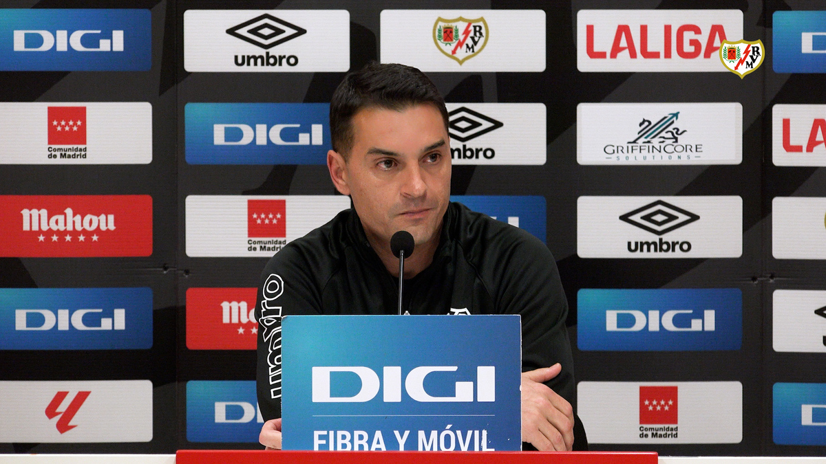 Rueda de prensa de Francisco en la previa del Girona - Rayo en octavos ...