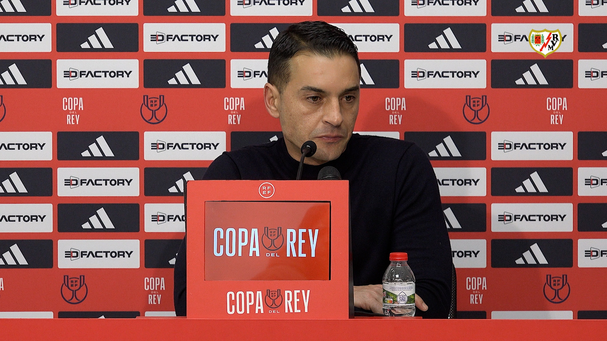 Rueda de prensa de Francisco tras el Girona FC 3 - Rayo Vallecano 1 ...