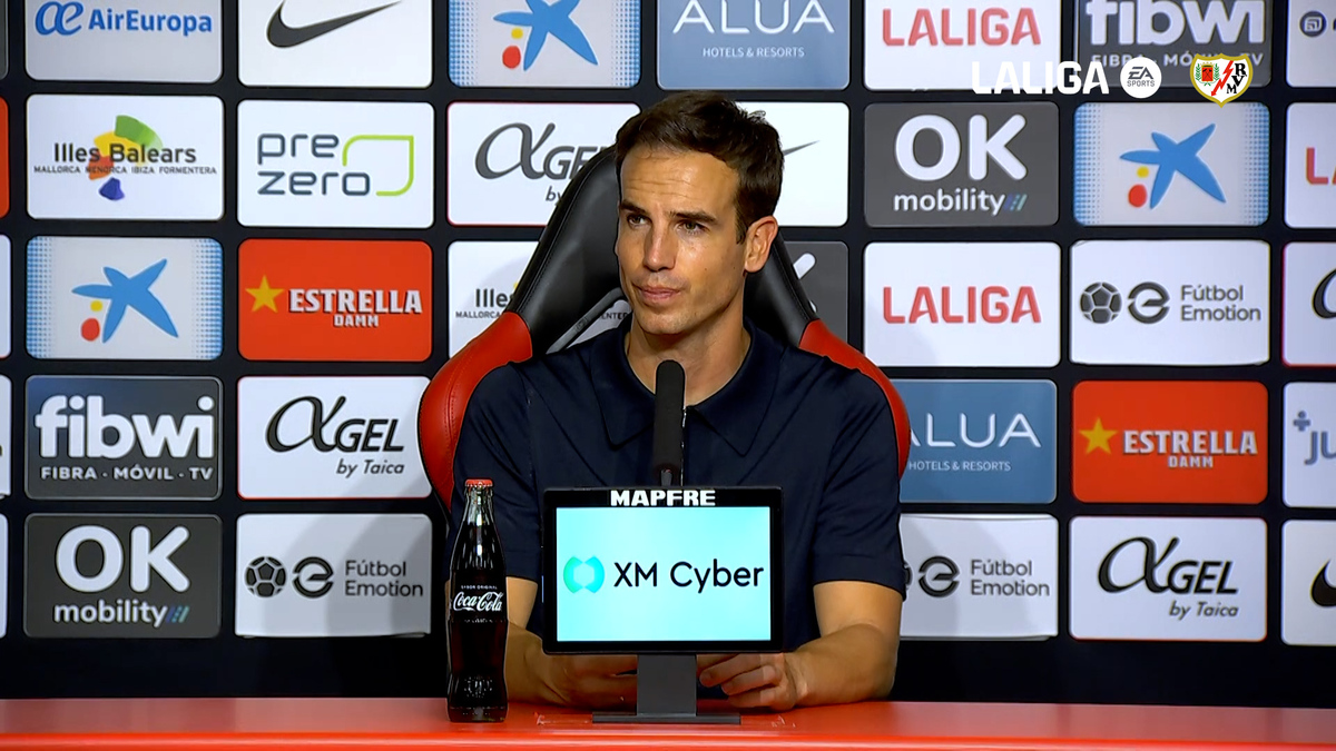 Rueda de prensa de Íñigo Pérez tras el RCD Mallorca 1 - Rayo Vallecano ...