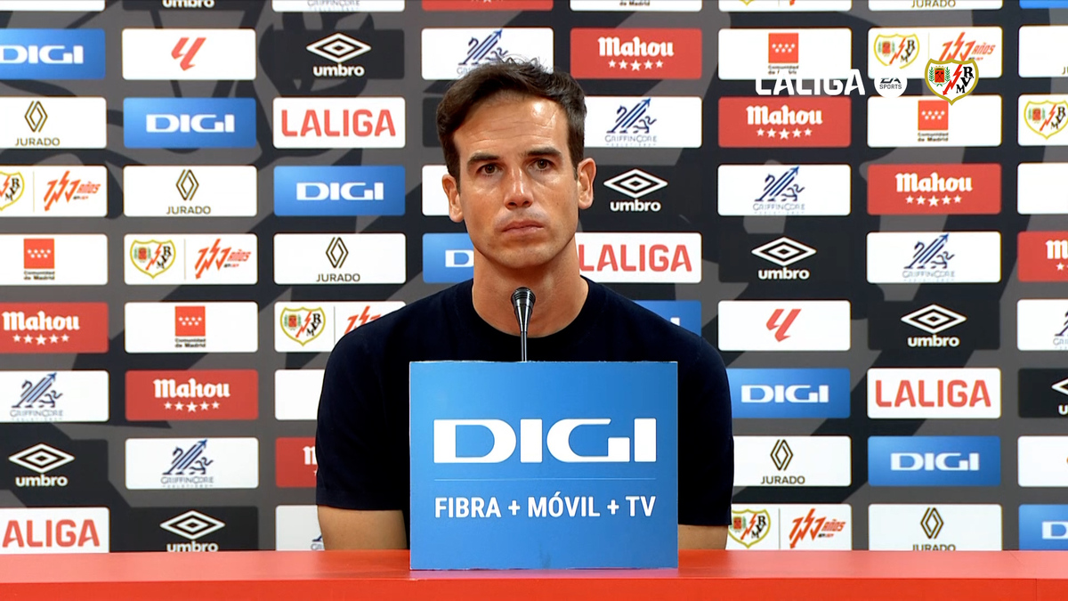 Valoraciones de Íñigo Pérez en la rueda de prensa tras el Rayo ...