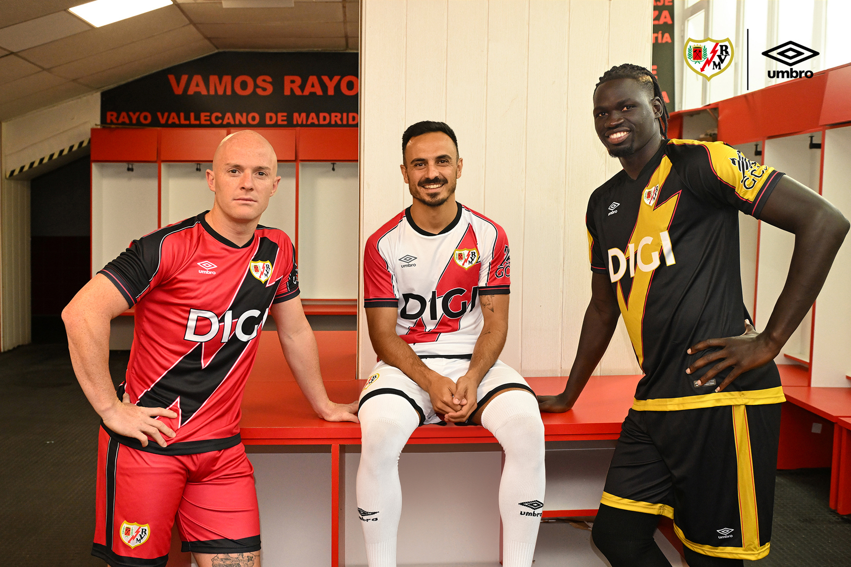 Fanion Rayo Vallecano Espagne - Conference League 2025 - Tissu 37x24 Cm - Neuf