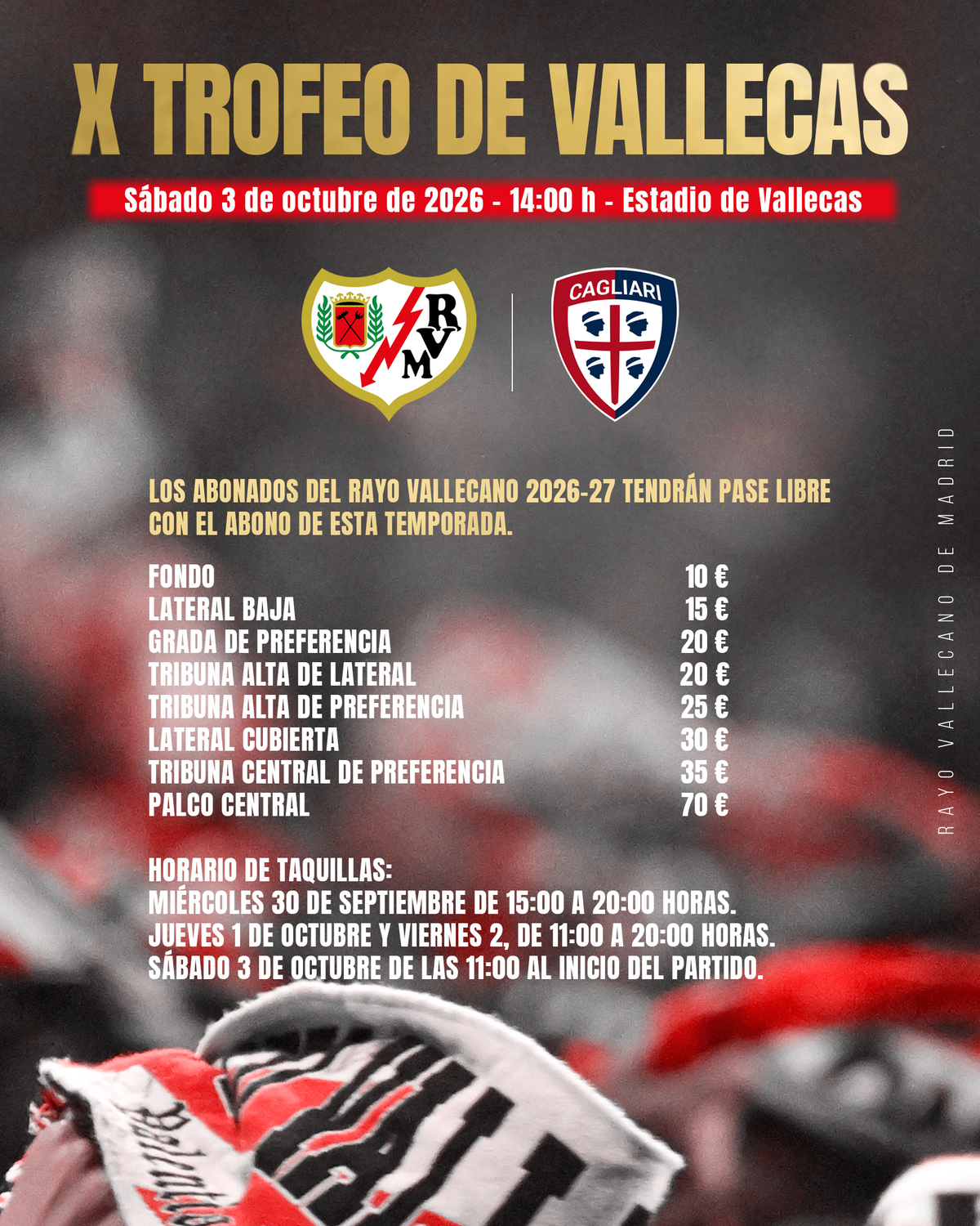 ¡El Trofeo de Vallecas regresa!