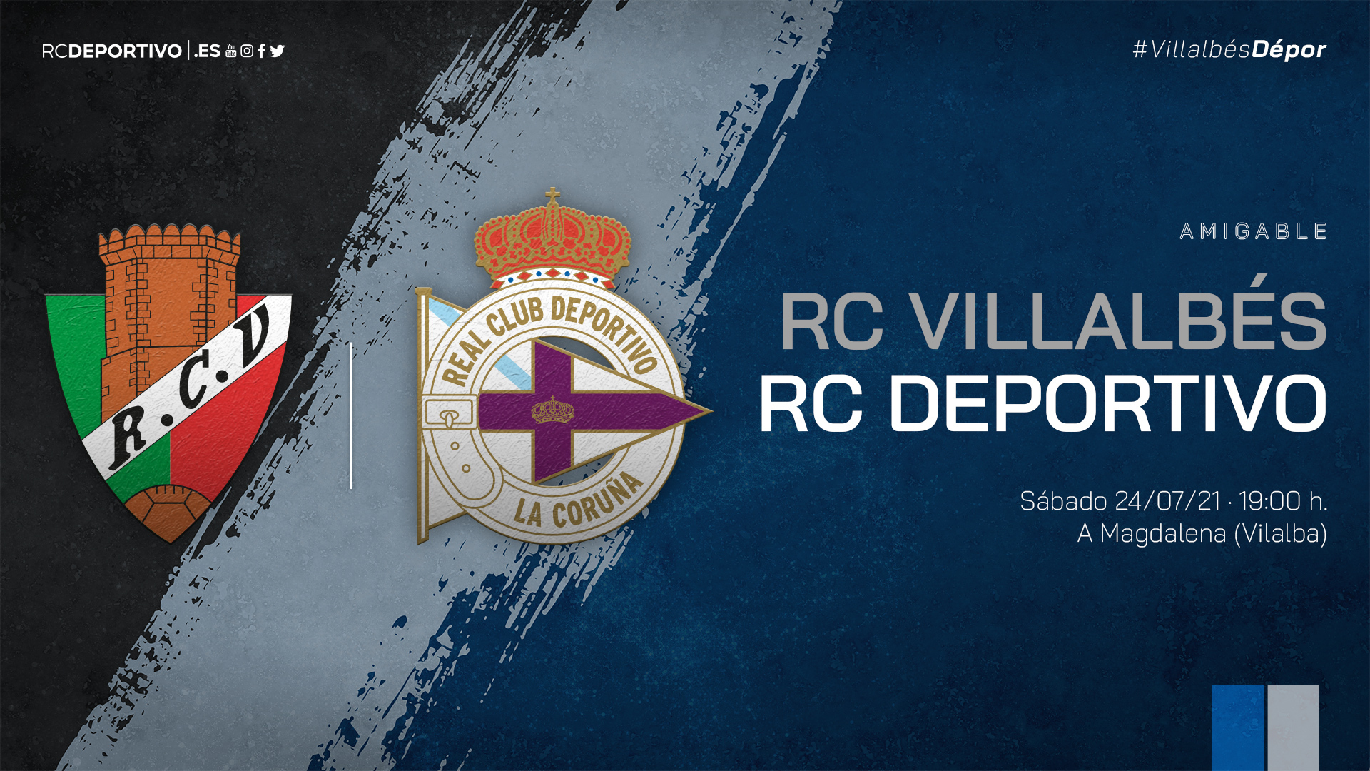 Crónica del Racing Villalbés 1 vs 4 Deportivo de pretemporada