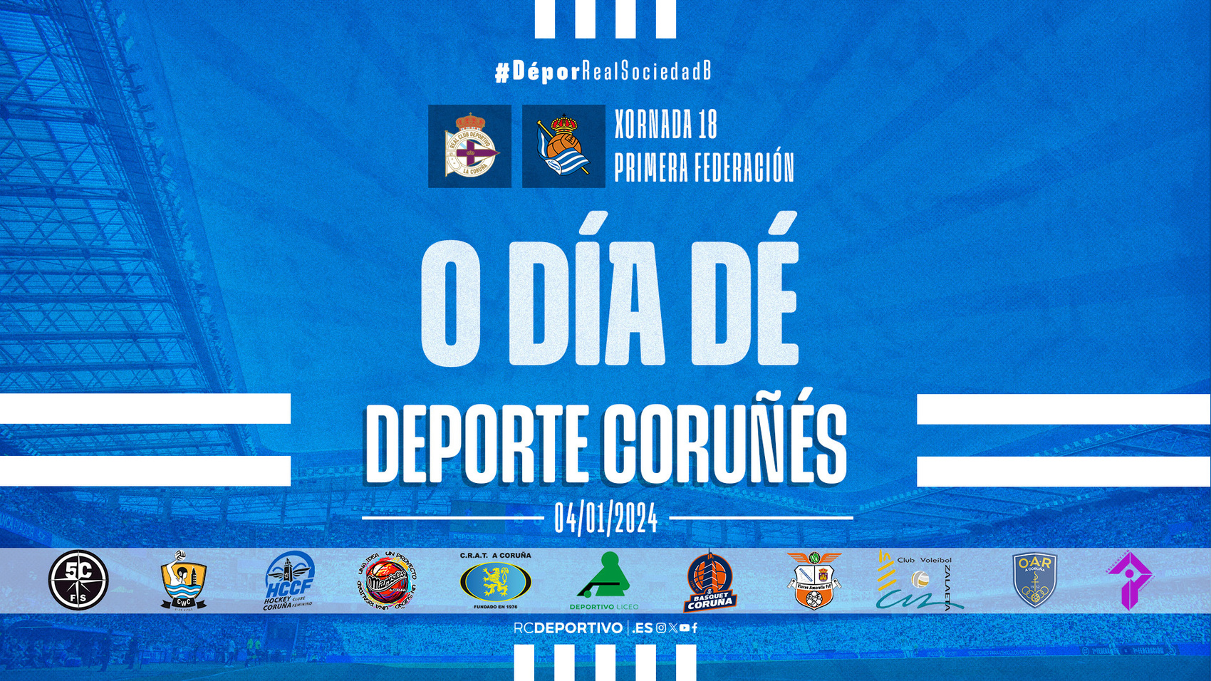 Deportivo de La Coruña, con ele mayúscula