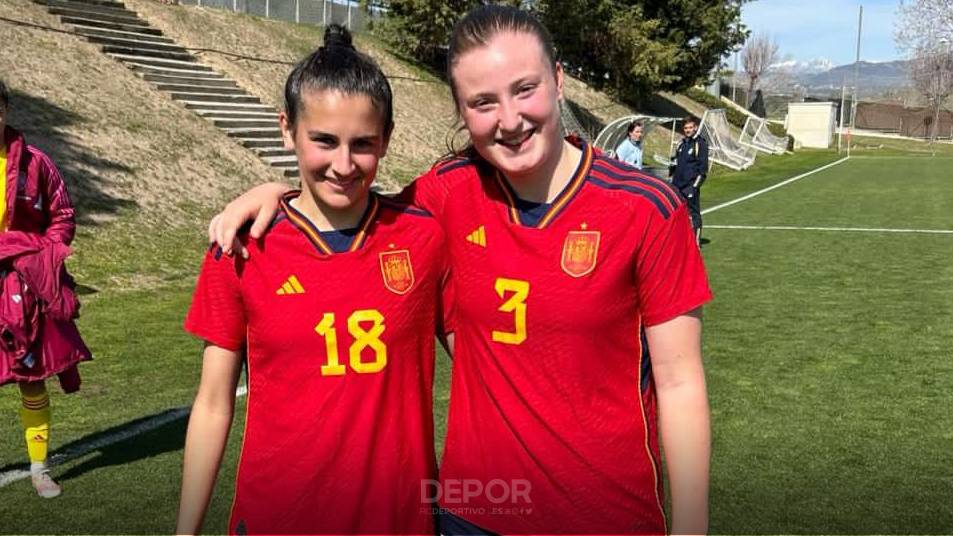 Elena Vázquez y Lucía Rivas concluyeron hoy la concentración de la ...