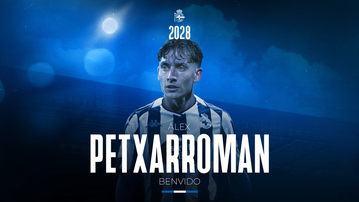 Álex Petxarromán, nuevo fichaje del Dépor.