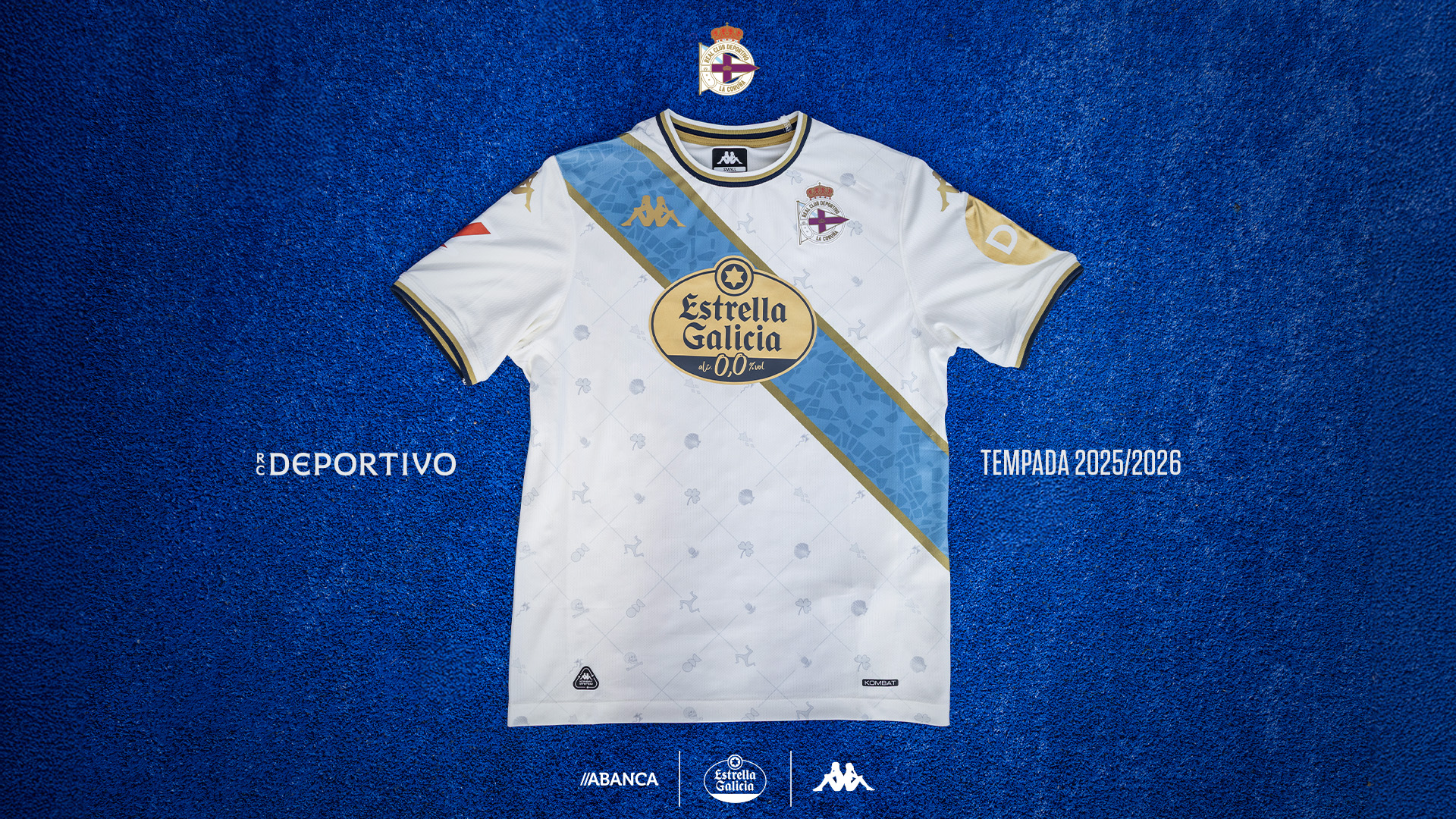 As Nosas Cores: La primera equipación del Dépor para la 2025-26 rememora el especial viaje del Club por Europa | RCDeportivo | Página Oficial del RC Deportivo de La Coruña