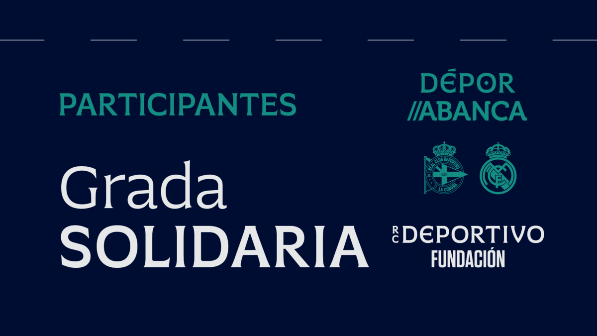 El Dépor ABANCA da un golazo SOLIDARIO ante el Real Madrid