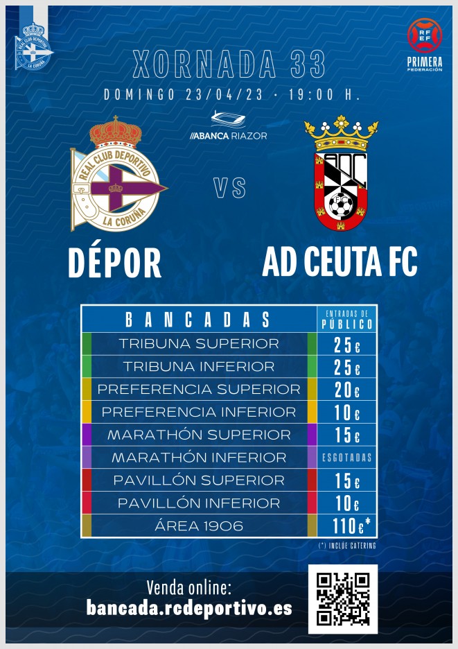 Comprar entradas ad ceuta