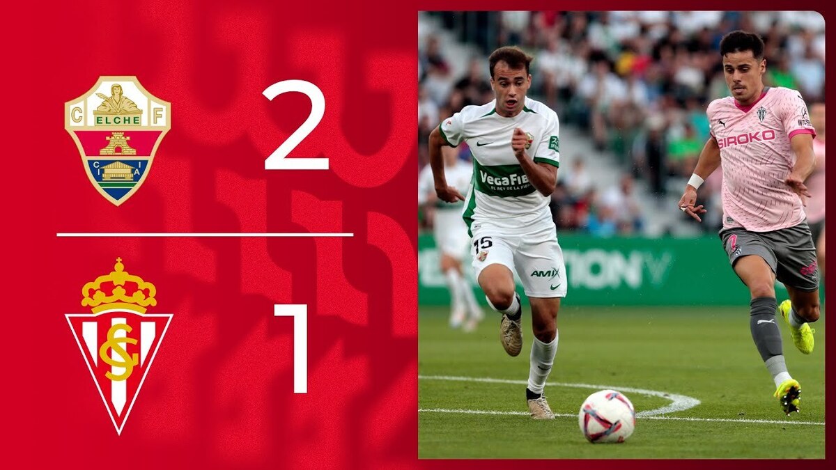 Resumen del Elche CF-Real Sporting- (2-1) | Real Sporting | Web Oficial