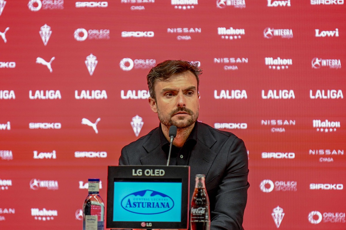 El entrenador, tras el partido | Real Sporting | Web Oficial