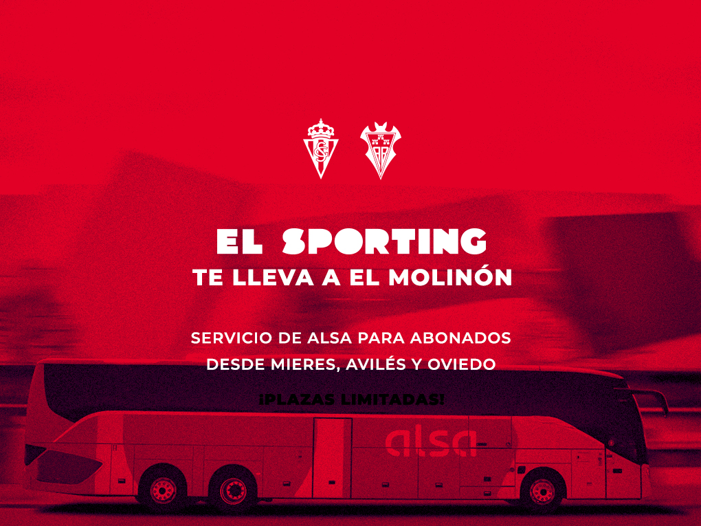 Alsa-Verbindung nach El Molinón für Dauerkarteninhaber