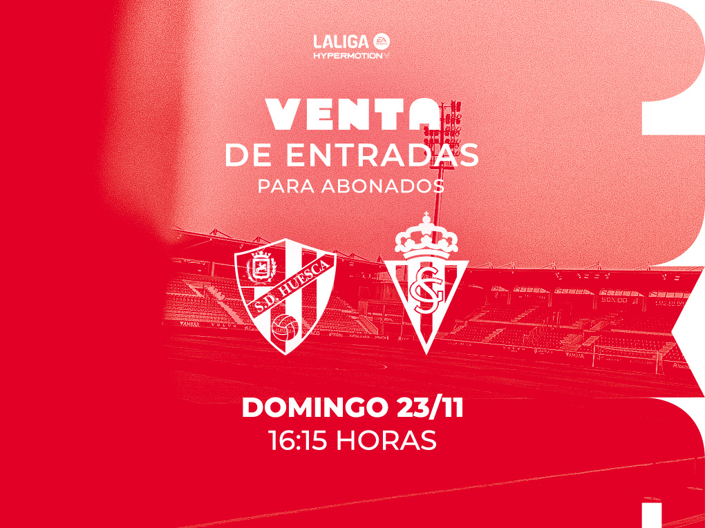 Entradas para el SD Huesca-Real Sporting | Real Sporting | Web Oficial