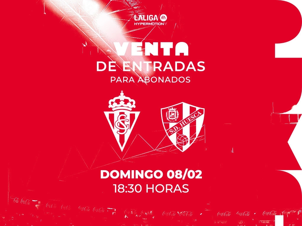 Entradas para el Real Sporting-SD Huesca