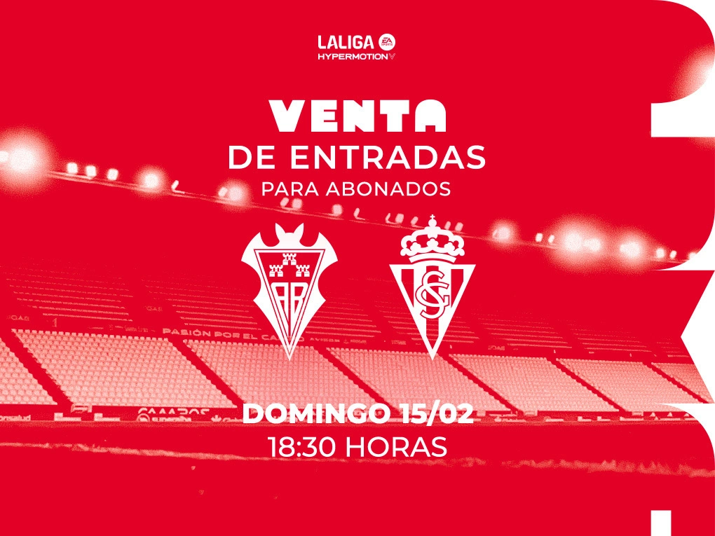 Tickets for Albacete Balompié-Real Sporting