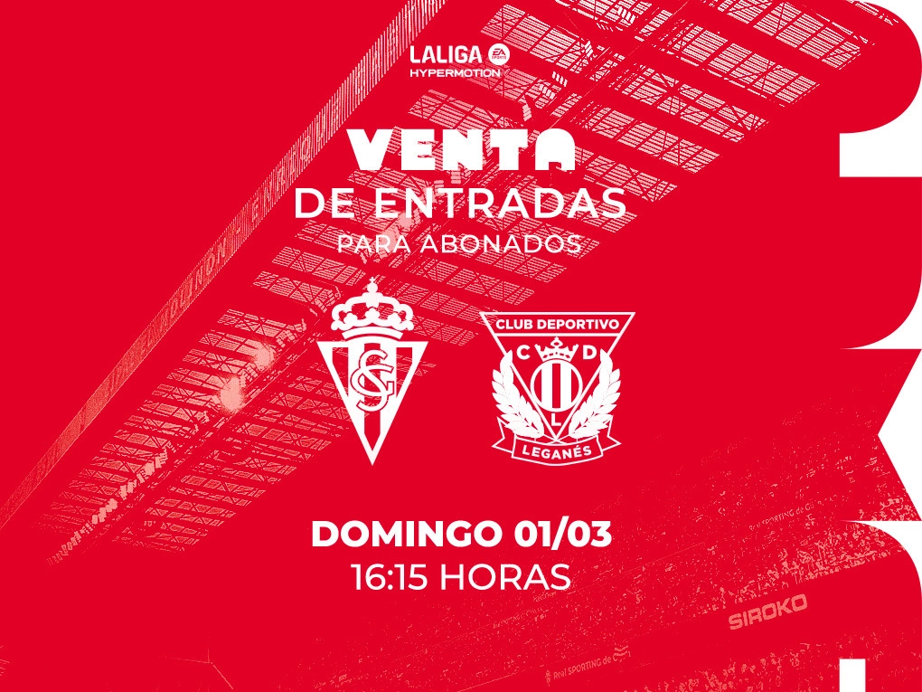 Tickets für Real Sporting gegen CD Leganés
