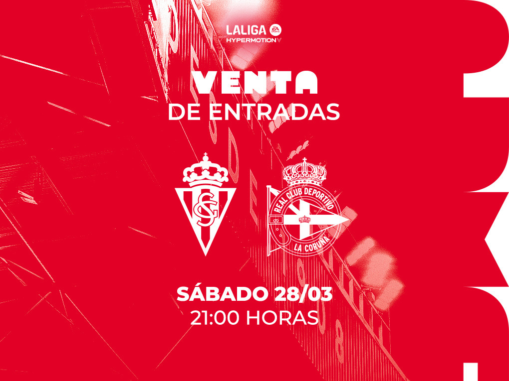 Tickets für Real Sporting gegen RC Deportivo