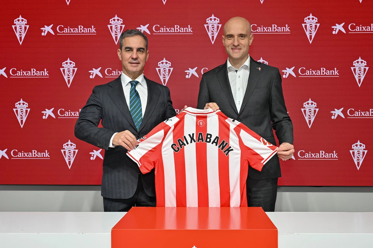 CaixaBank, offizieller Sponsor von Real Sporting bis 2028